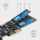Axagon PCES-SA4M2 Kontroler PCIe 2x port SATA + 2x złącze M.2 - 1172788 - zdjęcie 3